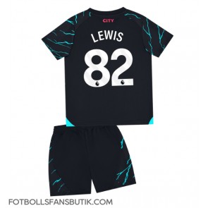 Manchester City Rico Lewis #82 Replika Tredje Tröja Barn 2023-24 Kortärmad (+ Korta byxor)